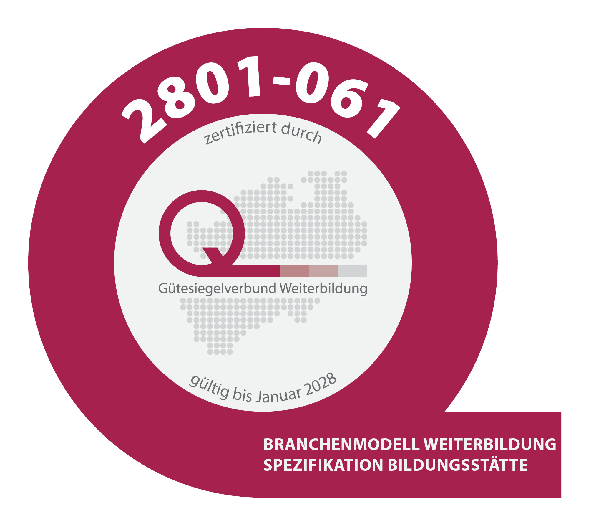 Gutesiegelverbund Weiterbildung 2801-061