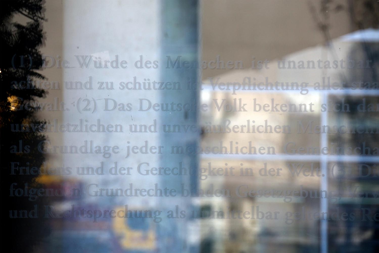 Die Würde des Menschen ist unantastbar