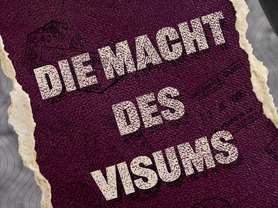 Die Macht des Visums  (Filmplakat)